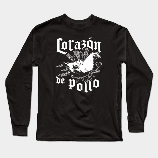 Corazon de pollo Long Sleeve T-Shirt by Errore